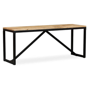 Πάγκος 110 x 35 x 45 εκ. από Μασίφ Ξύλο Μάνγκο - PAKOBAZAAR