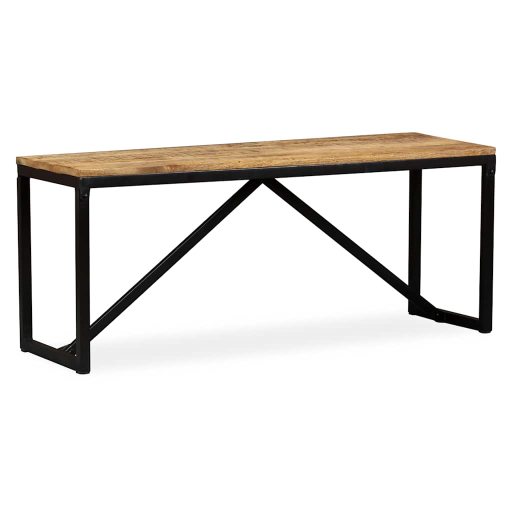 Πάγκος 110 x 35 x 45 εκ. από Μασίφ Ξύλο Μάνγκο - PAKOBAZAAR