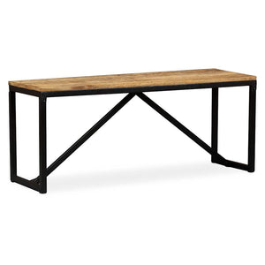 Πάγκος 110 x 35 x 45 εκ. από Μασίφ Ξύλο Μάνγκο - PAKOBAZAAR