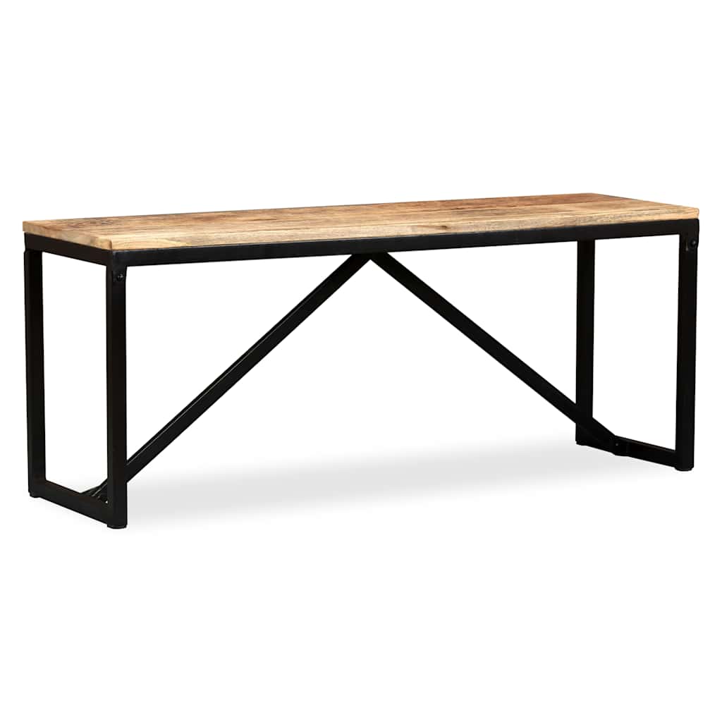 Πάγκος 110 x 35 x 45 εκ. από Μασίφ Ξύλο Μάνγκο - PAKOBAZAAR