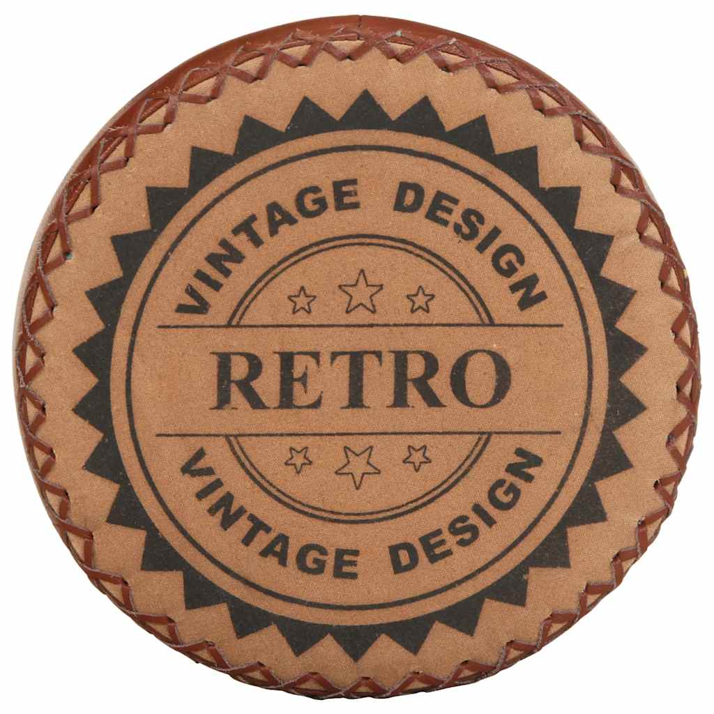 Σκαμπό Μπαρ 4 τεμ. από Γνήσιο Δέρμα - PAKOBAZAAR