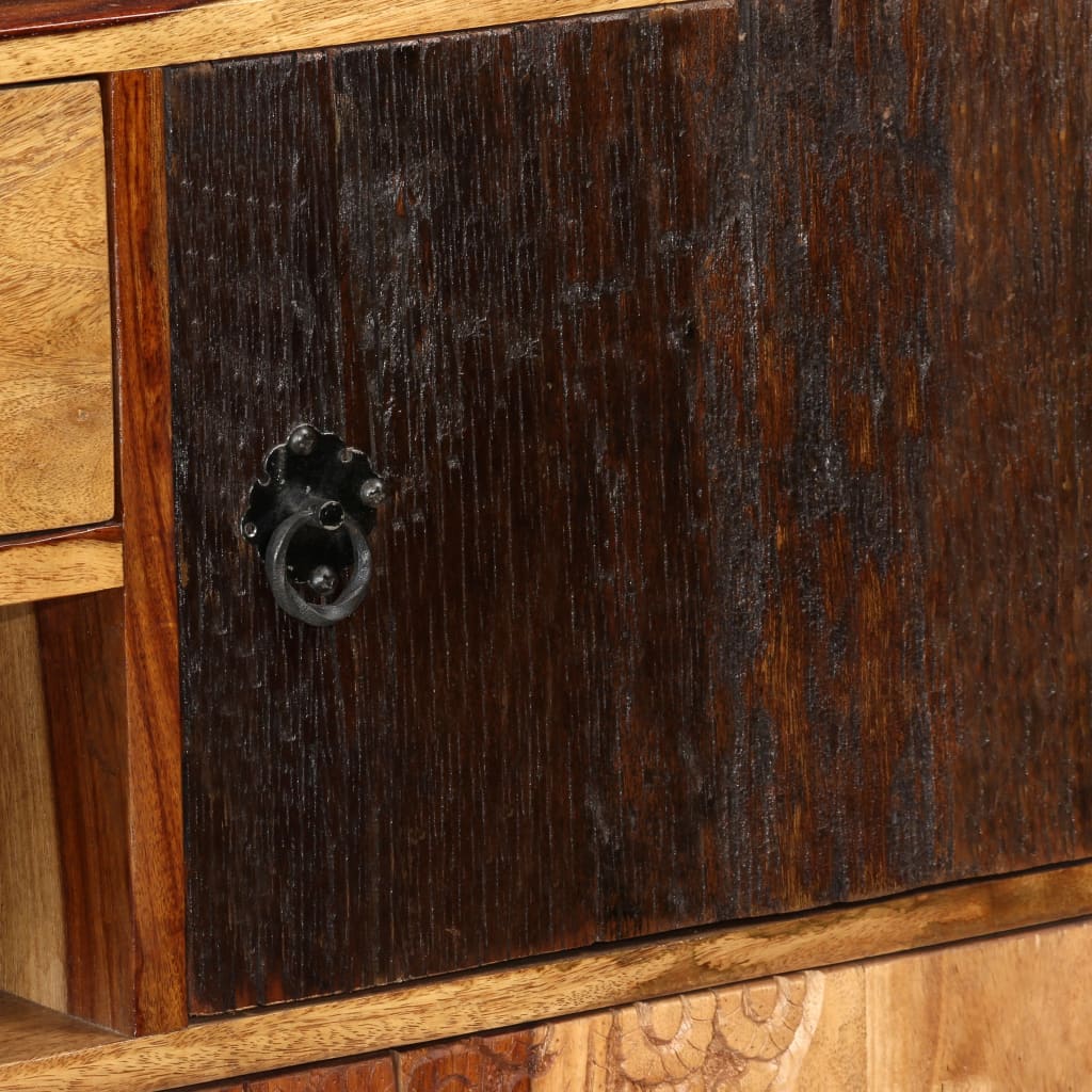 Ντουλάπι 115 x 30 x 80 εκ. από Μασίφ Ξύλο Ακακίας