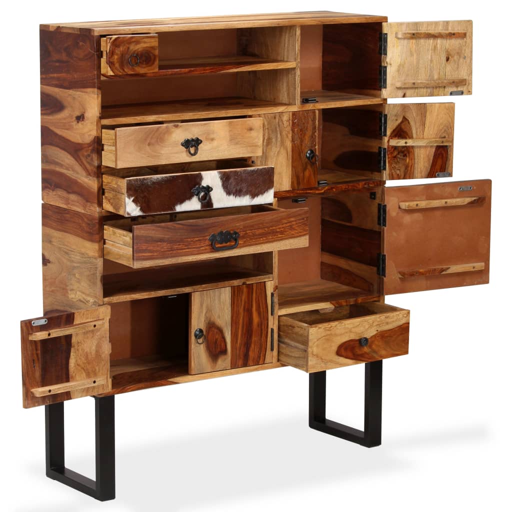 Ντουλάπι 100 x 30 x 130 εκ. από Μασίφ Ξύλο Ακακίας - Pakobazaar