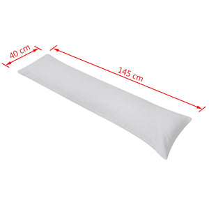 Μαξιλάρι Σώματος Πλευρικό Γκρι 40 x 145 εκ. - PAKOBAZAAR
