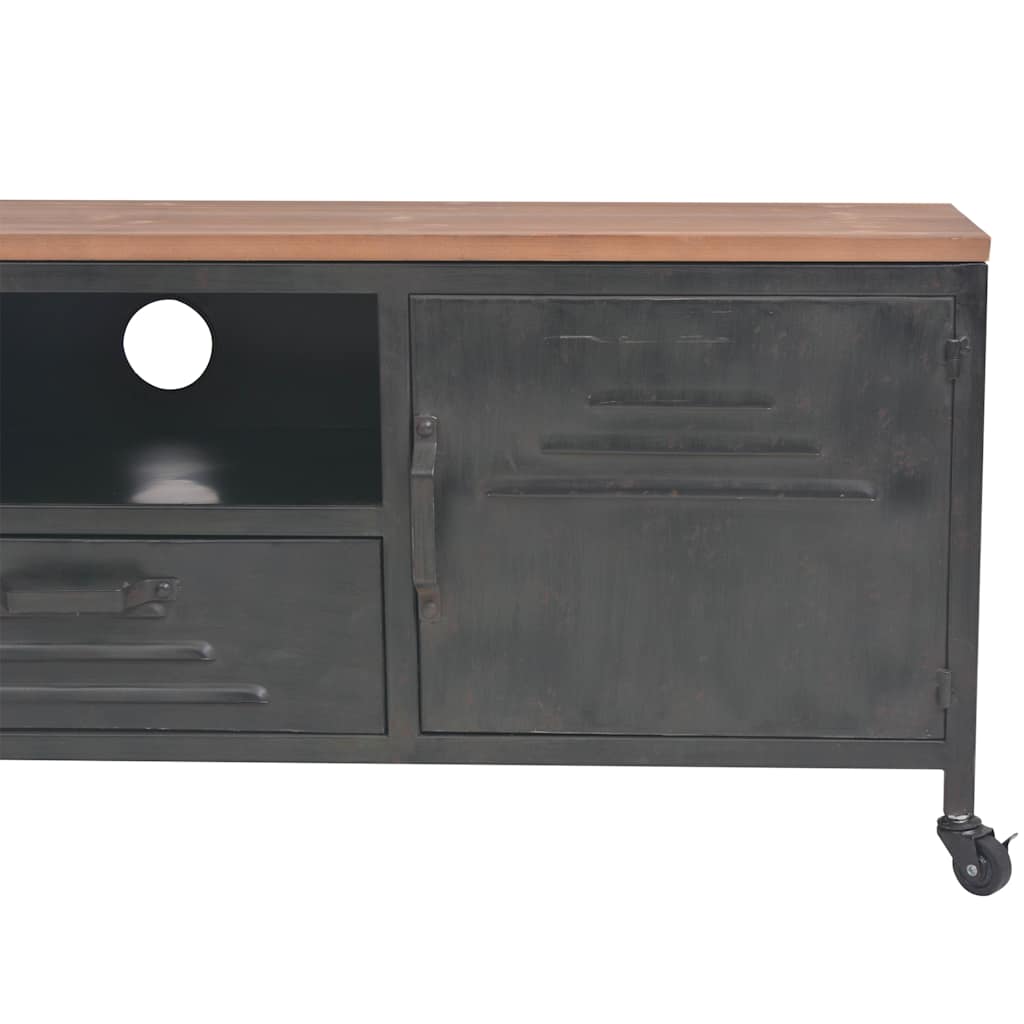 Έπιπλο Τηλεόρασης Μαύρο 120 x 30 x 43 εκ.
