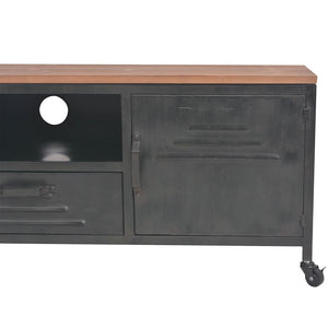 Έπιπλο Τηλεόρασης Μαύρο 120 x 30 x 43 εκ.