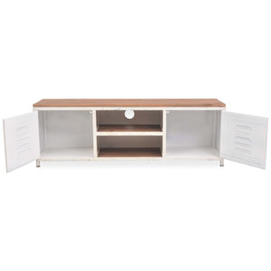 Έπιπλο Τηλεόρασης Λευκό 120 x 30 x 40 εκ. - PAKOBAZAAR