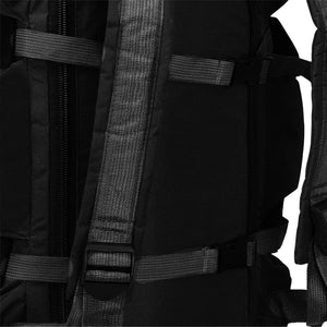 Σάκος Ταξιδίου Στρατιωτικός 3 σε 1 Μαύρος 45 Λίτρα