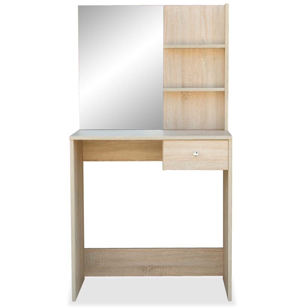 Μπουντουάρ Χρ. Δρυός 75 x 40 x 141 εκ. από Επεξ. Ξύλο - PAKOBAZAAR