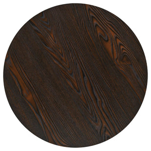 Τραπέζι Bistro Στρογγυλό Σκούρο Σταχτί 60 x 75 εκ. MDF / Ατσάλι - PAKOBAZAAR