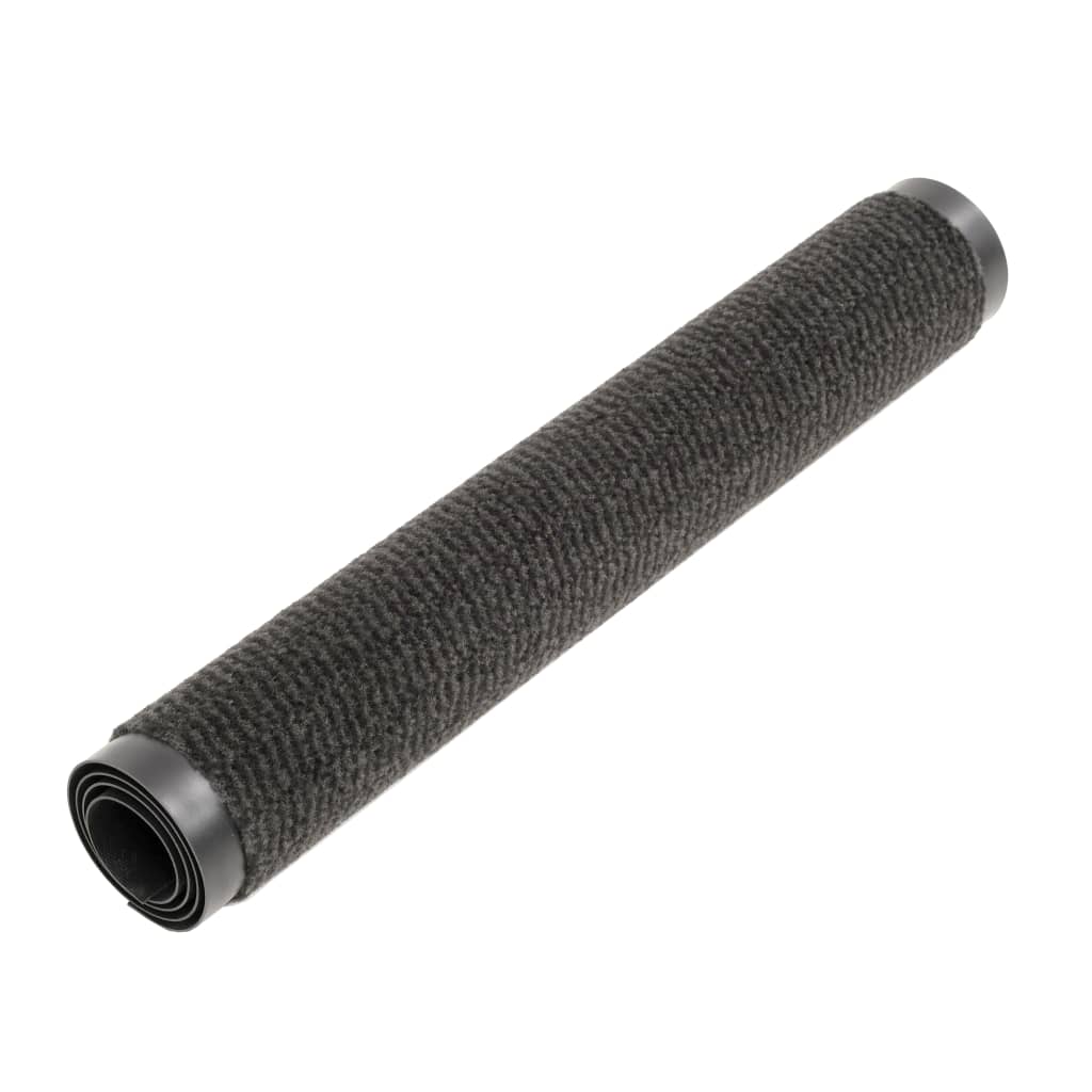 Πατάκι Απορροφητικό Σκόνης Ορθογώνιο Μαύρο 60 x 90 εκ. Θυσανωτό - PAKOBAZAAR