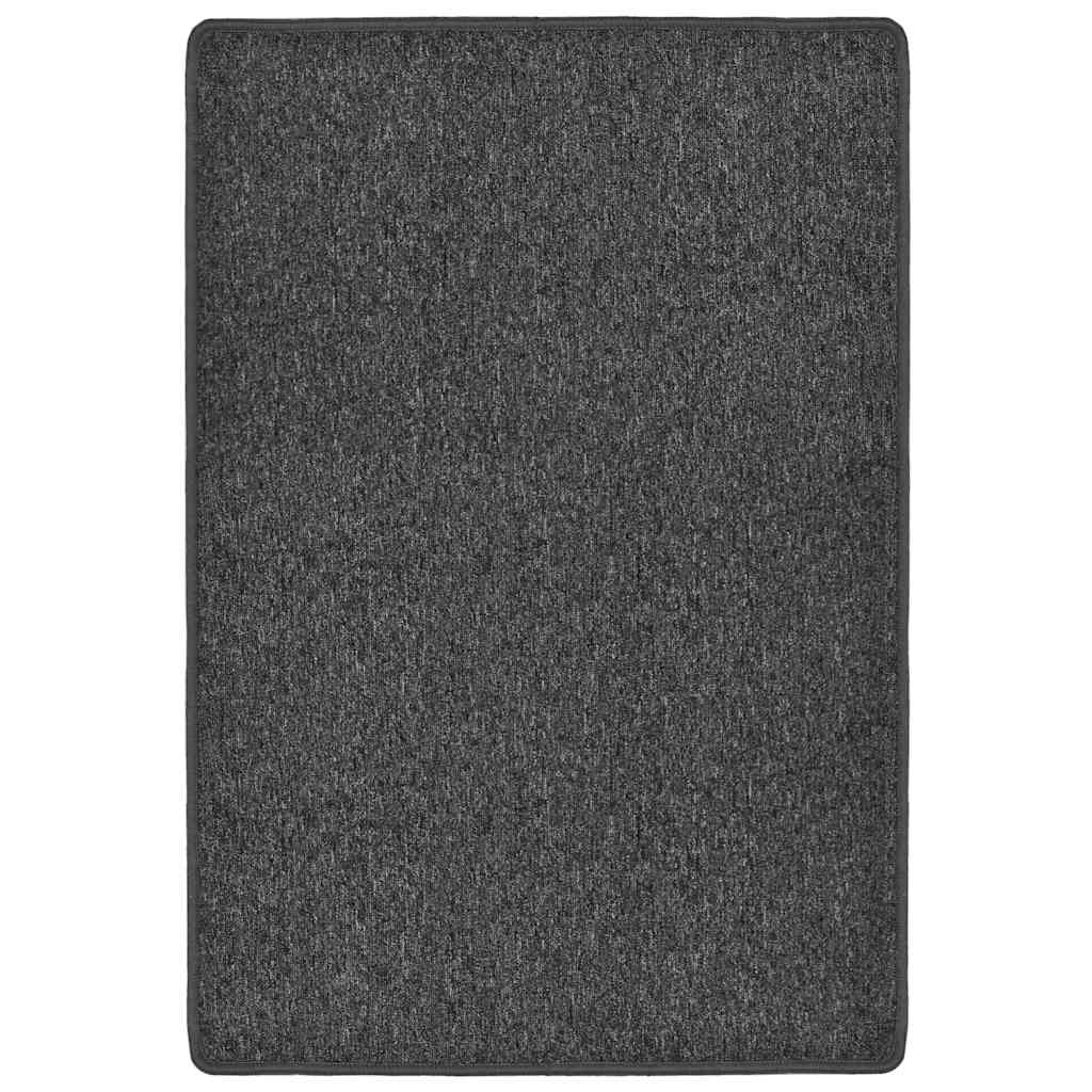 Χαλί Ανθρακί 160 x 230 εκ. Θυσανωτό
