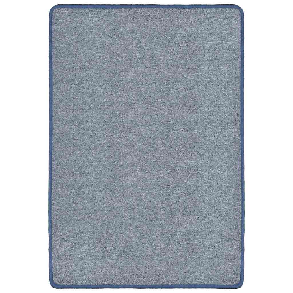 Χαλί Μπλε 160 x 230 εκ. Θυσανωτό