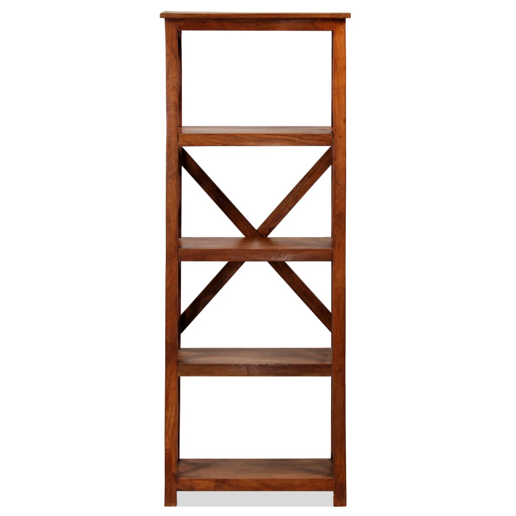Βιβλιοθήκη 60x30x160 εκ. Μασίφ Ξύλο Ακακίας/Μελί Sheesham