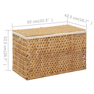 Καλάθι Απλύτων 82 x 42,5 x 52,5 εκ. από Υάκινθο του Νερού