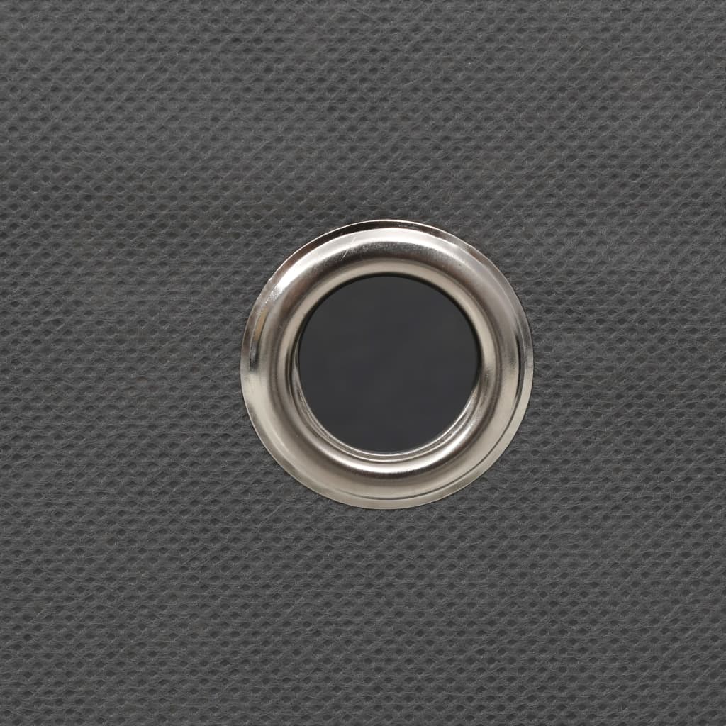 Κουτιά Αποθήκευσης 10 τεμ. Γκρι 32x32x32 εκ. Ύφασμα Non-woven - PAKOBAZAAR
