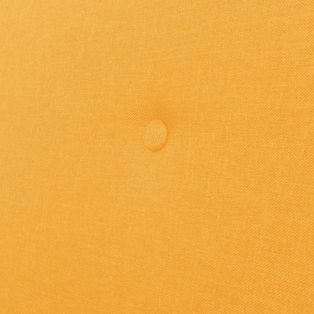 Σετ Σαλονιού 2 τεμ. Κίτρινο Υφασμάτινο - PAKOBAZAAR