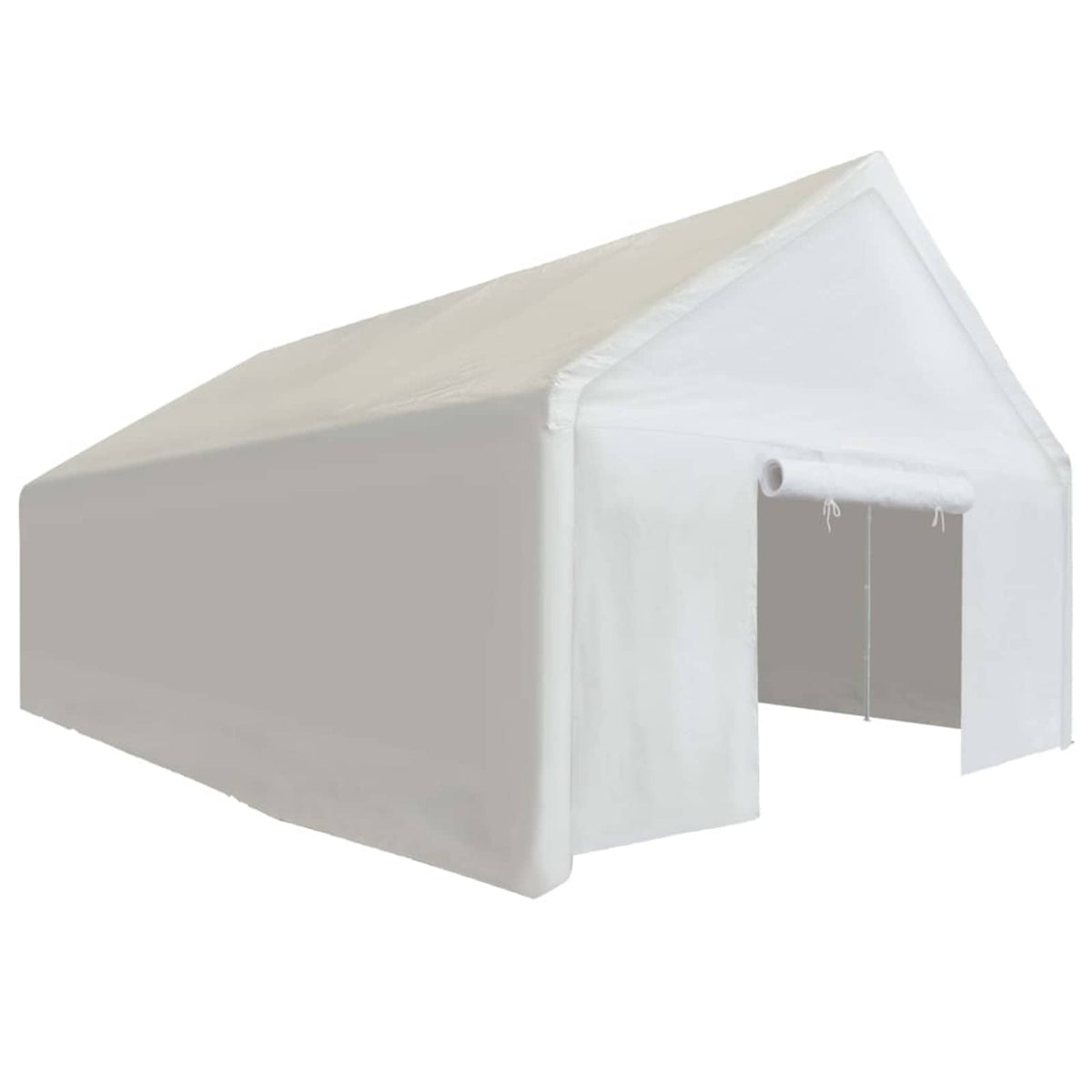 Ύφασμα σκηνής αποθήκευσης Λευκό 400 x 800 cm Πολυαιθυλένιο