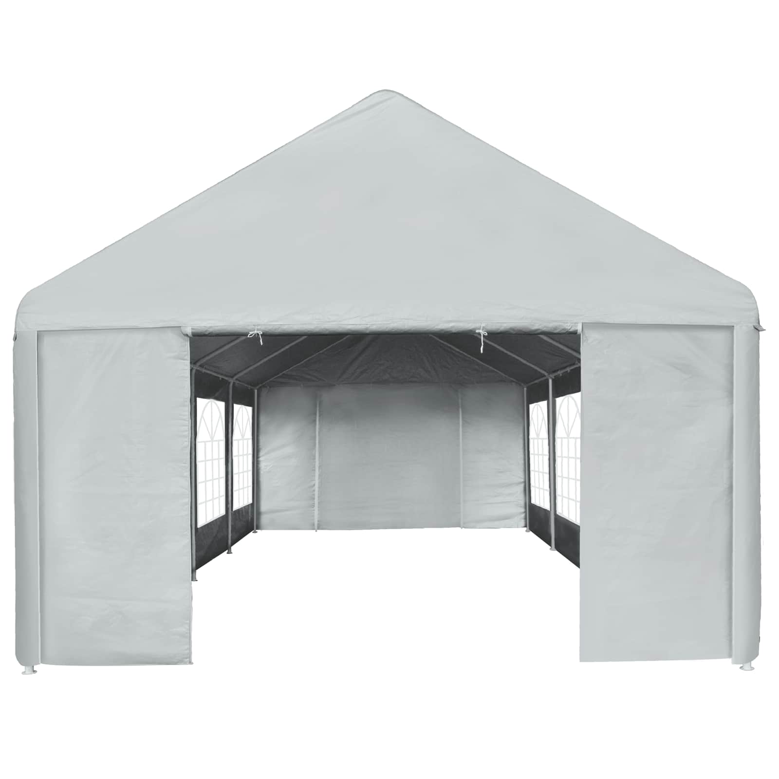 Ύφασμα σκηνής χωρίς σκελετό Γκρι 8 x 4 m PE - Pakobazaar