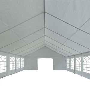 Ύφασμα σκηνής χωρίς σκελετό Γκρι 10 x 5 m PE - Pakobazaar