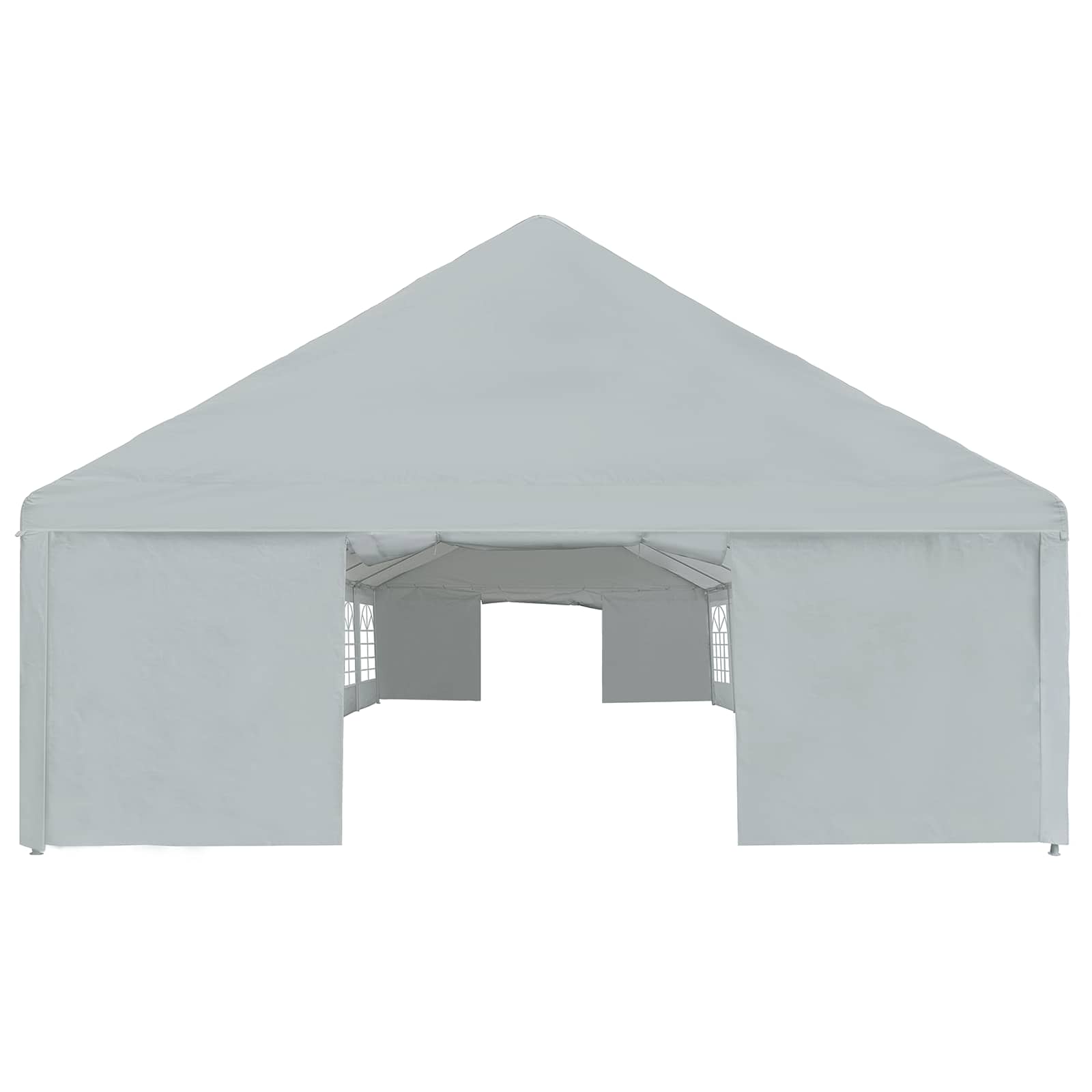 Ύφασμα σκηνής χωρίς σκελετό Γκρι 12 x 6 μ PE - Pakobazaar