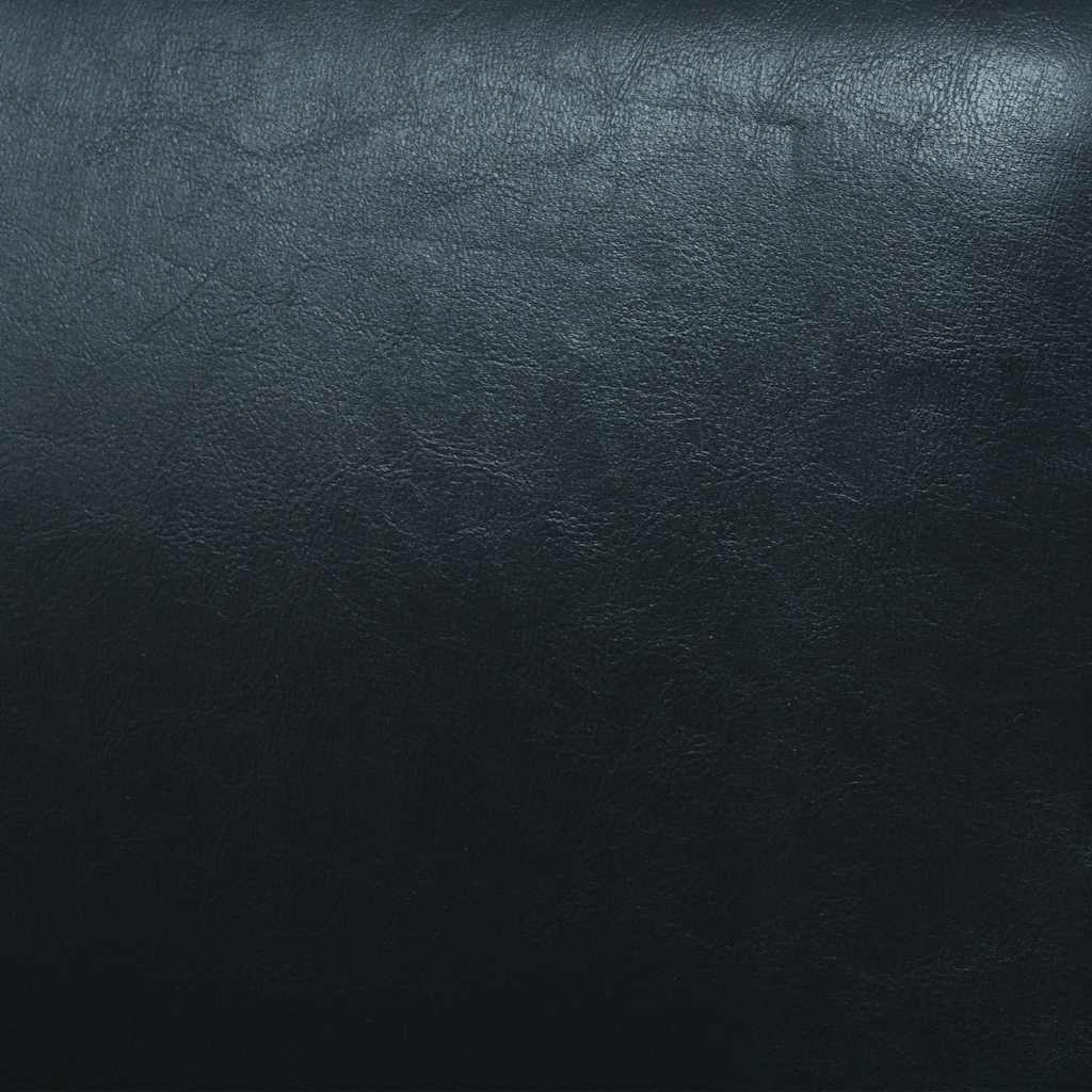 Καναπές Τριθέσιος Μαύρος από Συνθετικό Δέρμα - PAKOBAZAAR