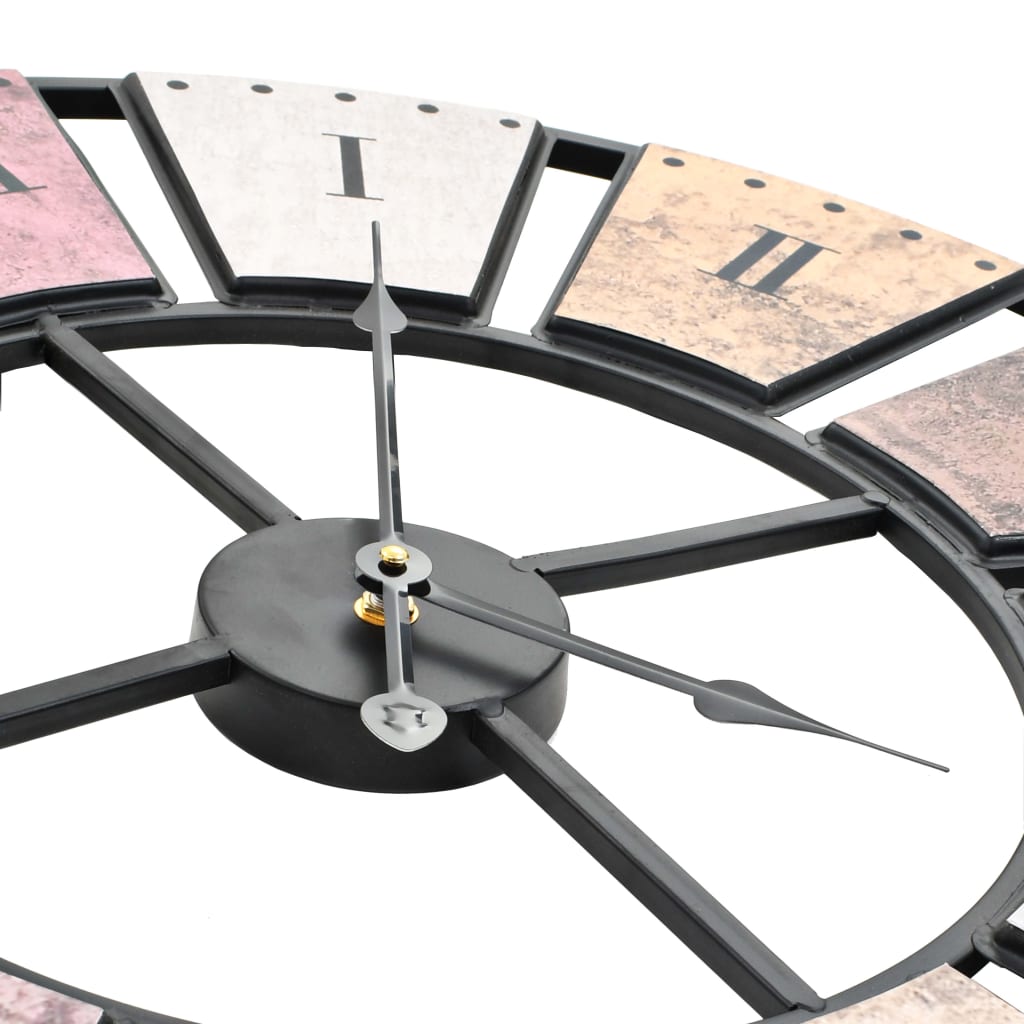 Ρολόι Τοίχου Vintage XXL 60 εκ. με Μηχανισμό Quartz - Pakobazaar