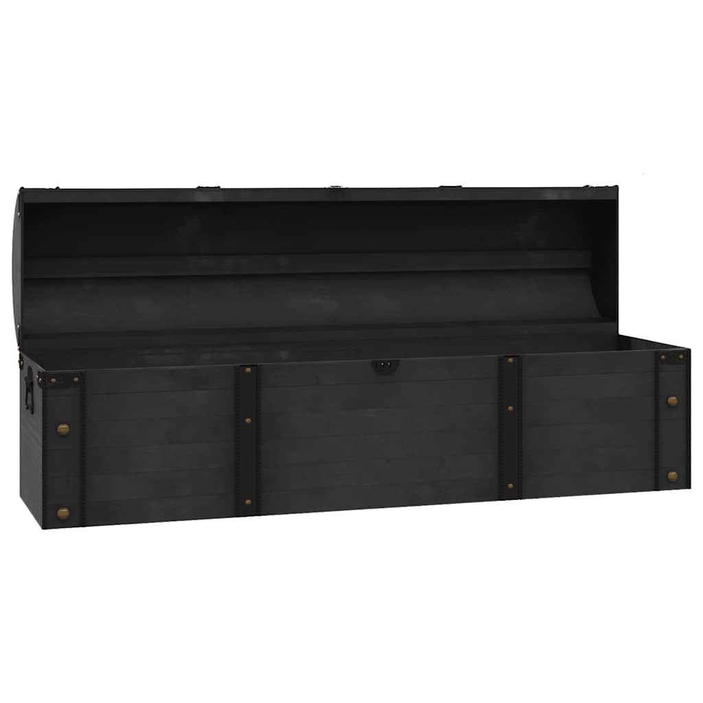Μπαούλο Αποθήκευσης Vintage Στιλ 120 x 30 x 40 εκ. Μασίφ Ξύλο - PAKOBAZAAR