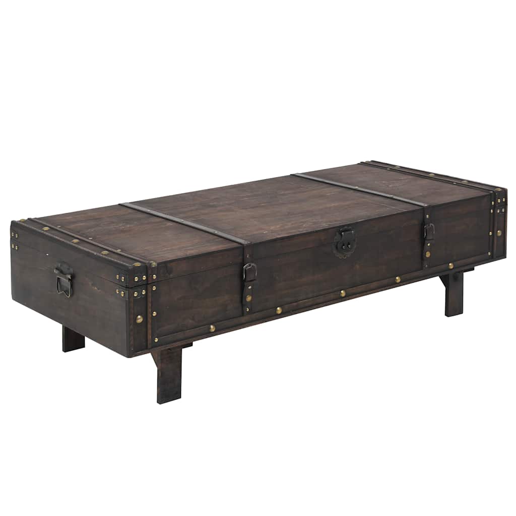 Τραπεζάκι Σαλονιού σε Vintage Στιλ 120x55x35 εκ. Κόντρα πλακέ - Pakobazaar
