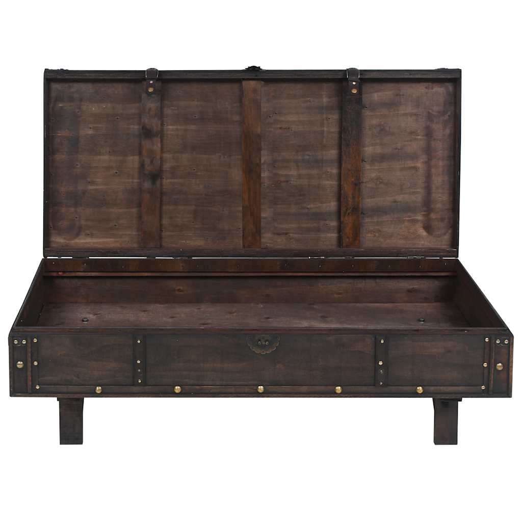 Τραπεζάκι Σαλονιού σε Vintage Στιλ 120x55x35 εκ. Κόντρα πλακέ - Pakobazaar