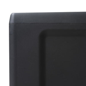Ντουλάπι Αποθήκευσης Εξωτερικού Χώρου με 2 Ράφια Μαύρο / Γκρι - Pakobazaar