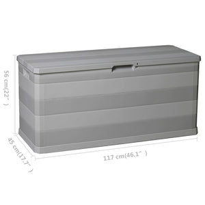 Μπαούλο Αποθήκευσης Κήπου Gkri 117 x 45 x 56 εκ. - Pakobazaar