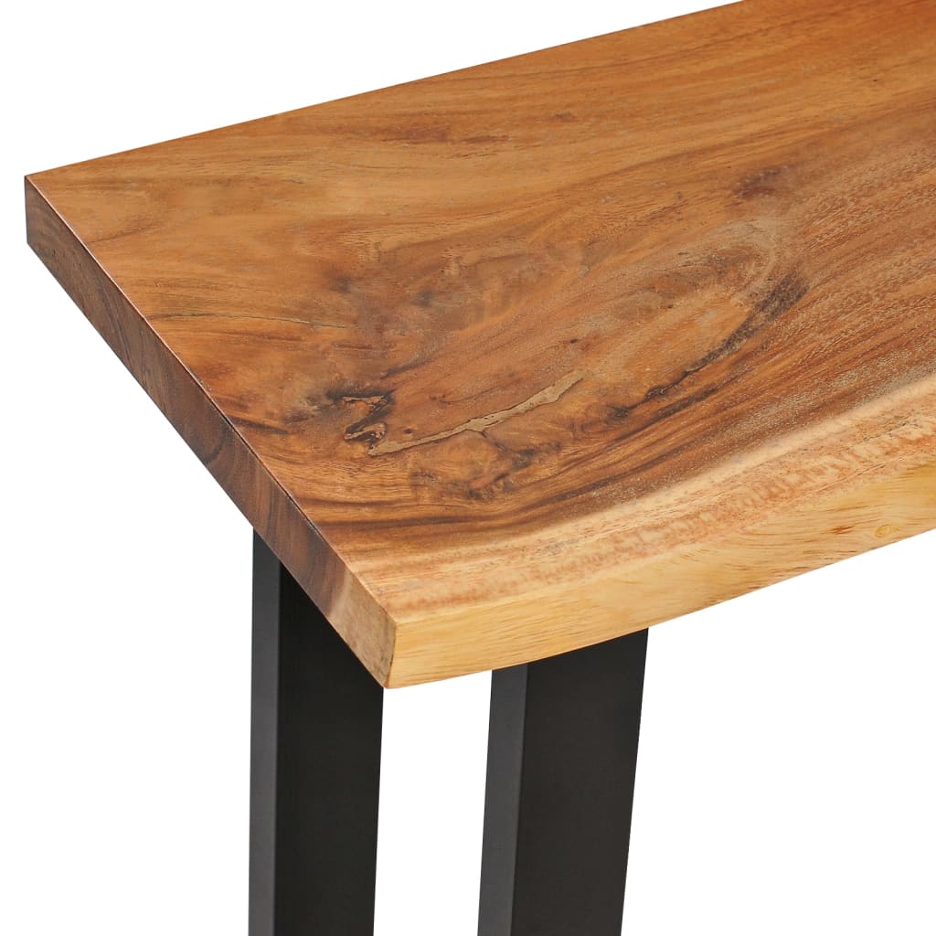 Τραπέζι Κονσόλα 110 x 35 x 75 εκ. από Μασίφ Ξύλο Suar - PAKOBAZAAR