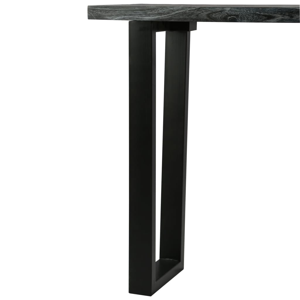Τραπέζι Κονσόλα Γκρι 110 x 35 x 75 εκ. από Μασίφ Ξύλο Mindi - PAKOBAZAAR