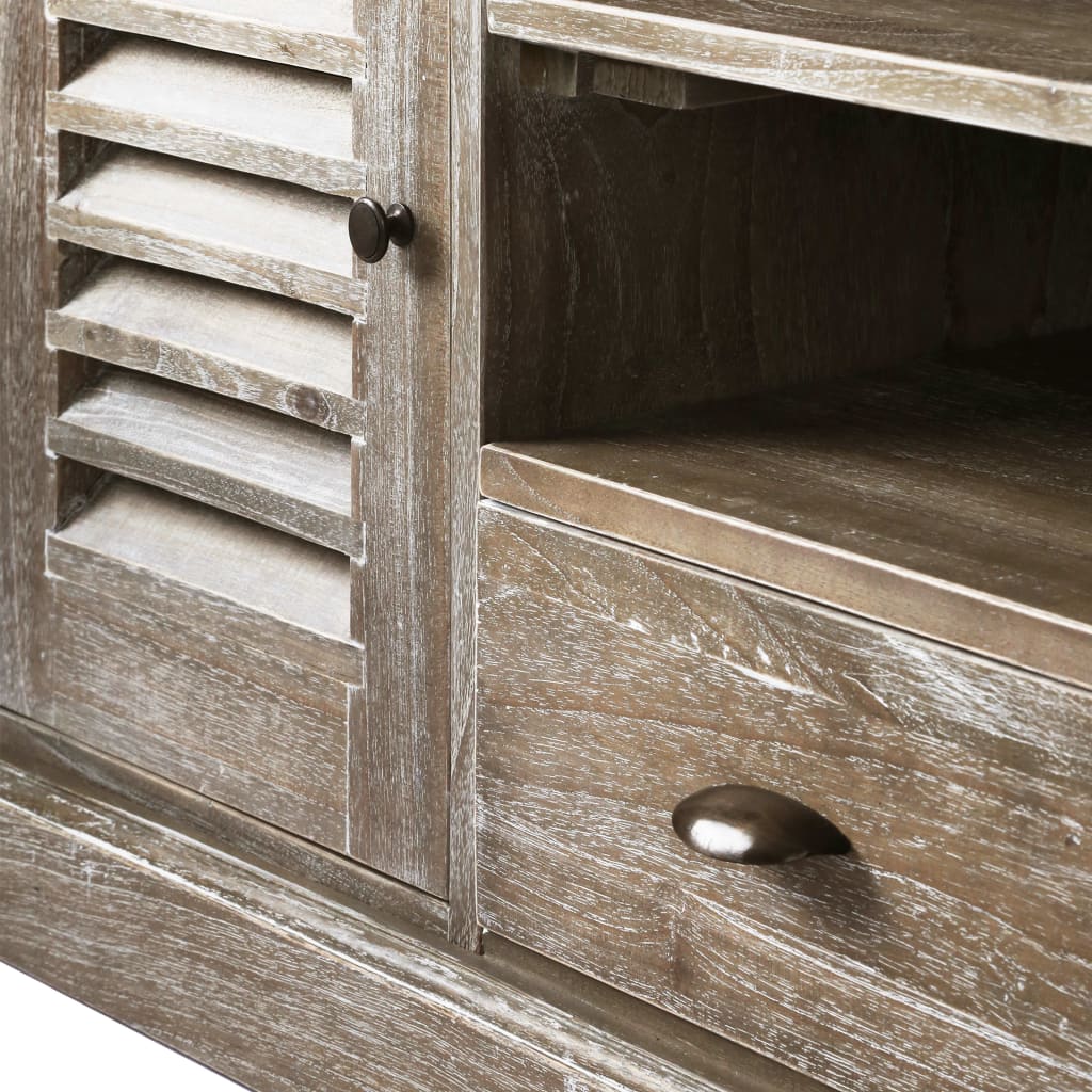 Έπιπλο Τηλεόρασης 145 x 35 x 60 εκ. από Μασίφ Ξύλο Mindi - Pakobazaar