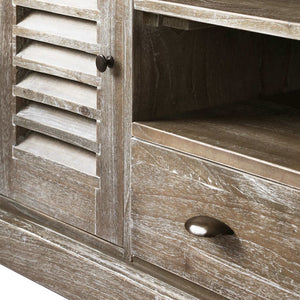 Έπιπλο Τηλεόρασης 145 x 35 x 60 εκ. από Μασίφ Ξύλο Mindi - Pakobazaar