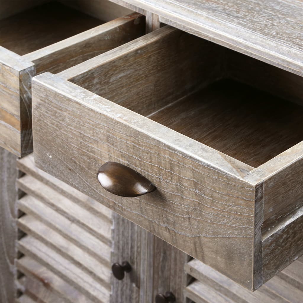 Μπουφές 145 x 32,5 x 77 εκ. από Μασίφ Ξύλο Mindi - Pakobazaar