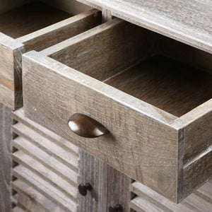Μπουφές 145 x 32,5 x 77 εκ. από Μασίφ Ξύλο Mindi - Pakobazaar