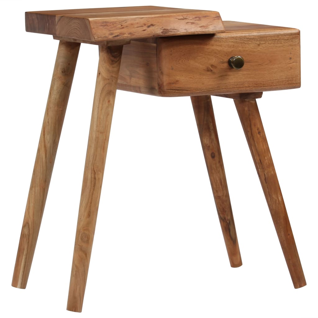 Κομοδίνo 45 x 32 x 55 εκ. από Μασίφ Ξύλο Ακακίας - PAKOBAZAAR