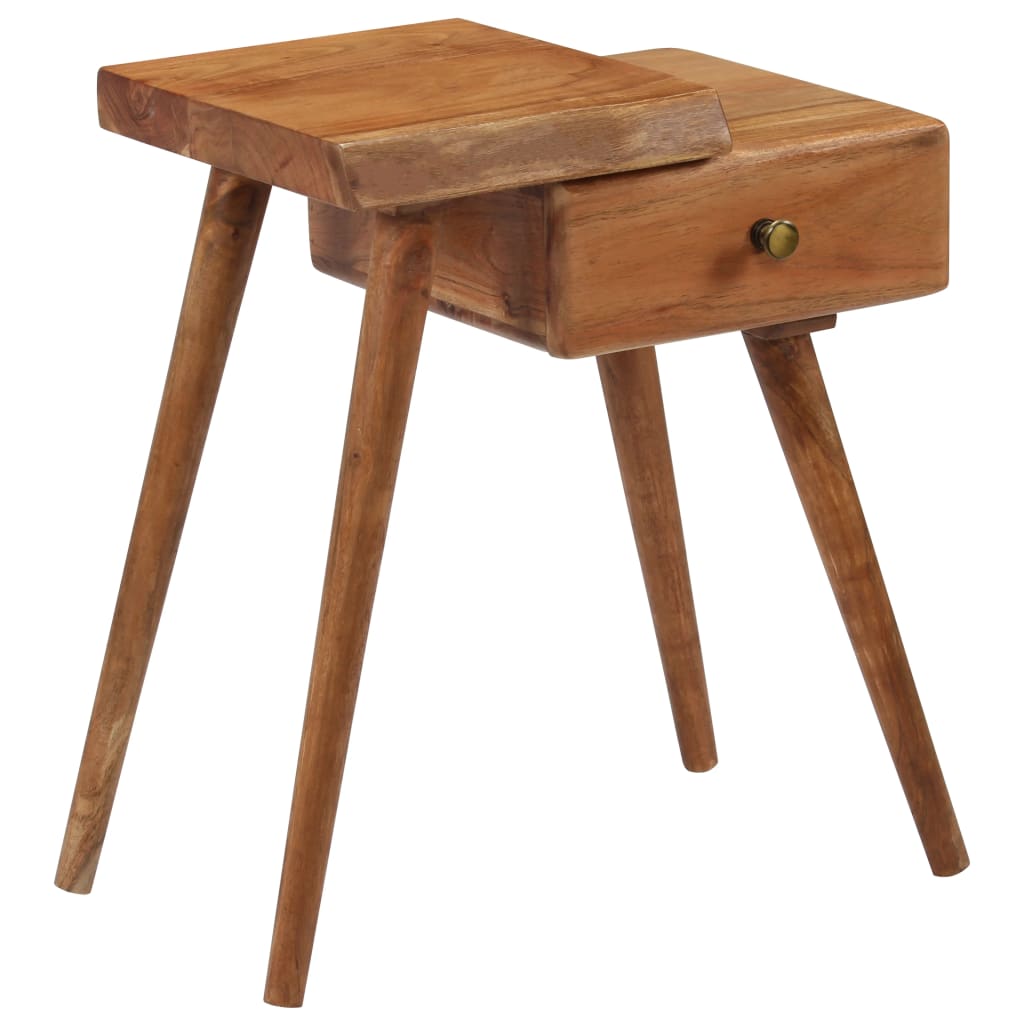 Κομοδίνo 45 x 32 x 55 εκ. από Μασίφ Ξύλο Ακακίας - PAKOBAZAAR