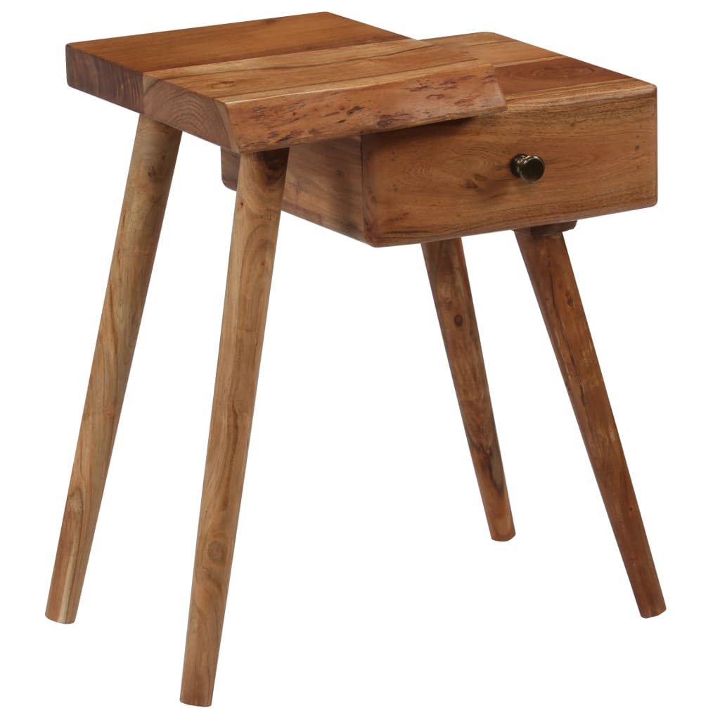 Κομοδίνo 45 x 32 x 55 εκ. από Μασίφ Ξύλο Ακακίας - PAKOBAZAAR