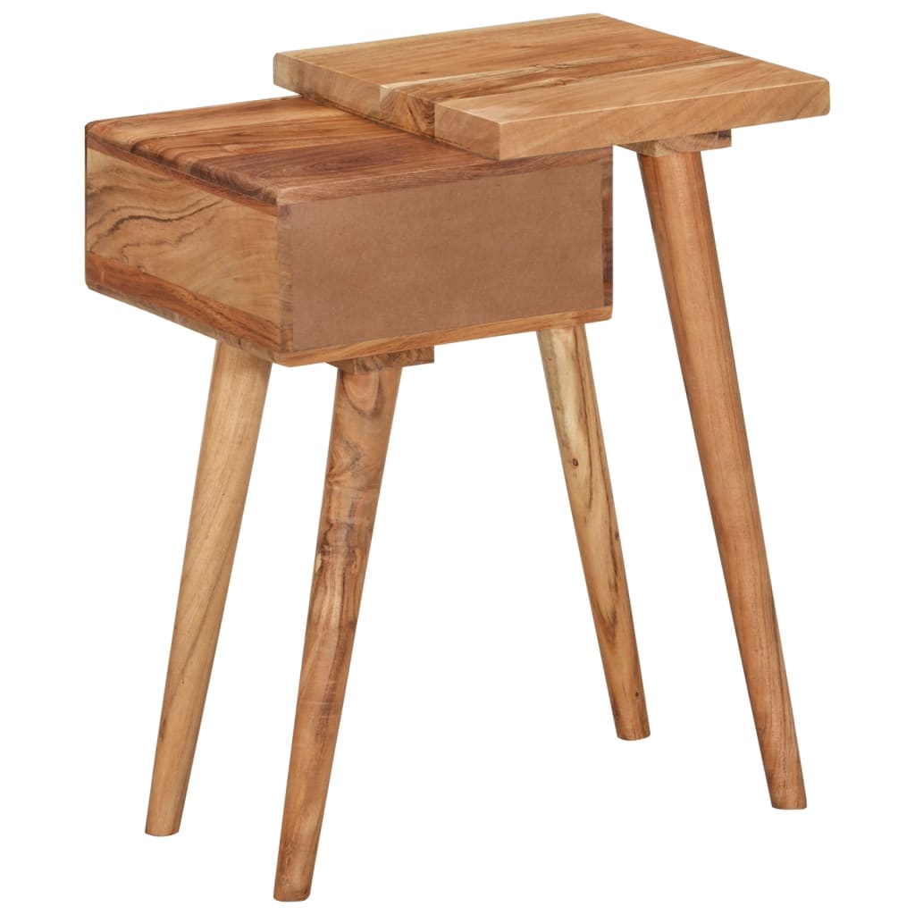 Κομοδίνo 45 x 32 x 55 εκ. από Μασίφ Ξύλο Ακακίας - PAKOBAZAAR