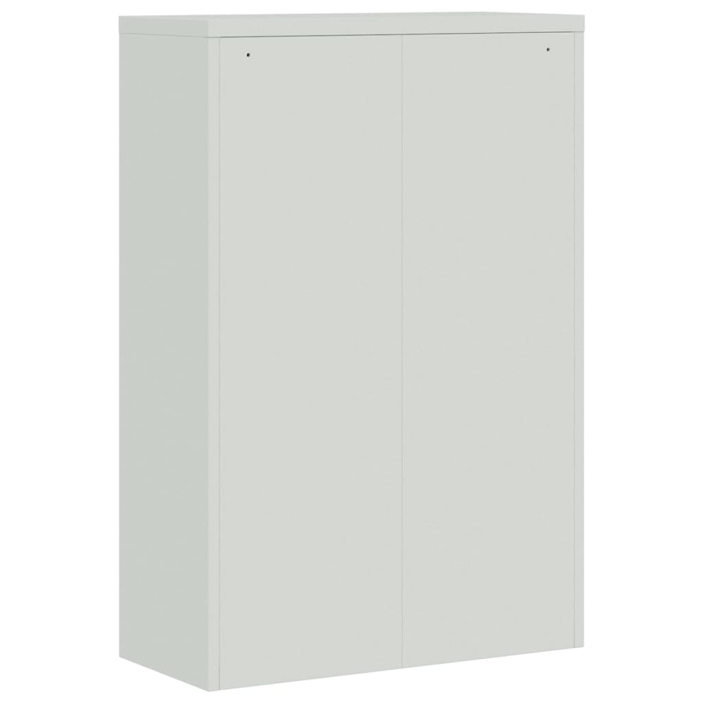 Ντουλάπα Γραφείου Γκρι και Μπλε 90 x 40 x 140 εκ. Μεταλλική - Pakobazaar