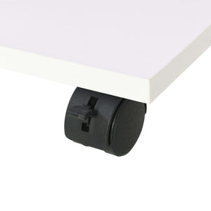 Ραφιέρα με Ρόδες Λευκό Χρώμα 50 x 35 x 42 εκ. - Pakobazaar