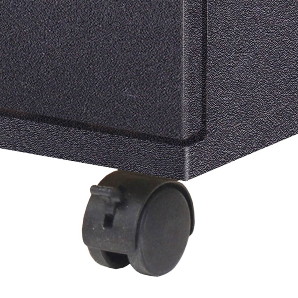 Συρταριέρα Μαύρη 33 x 45 x 60 εκ. - PAKOBAZAAR