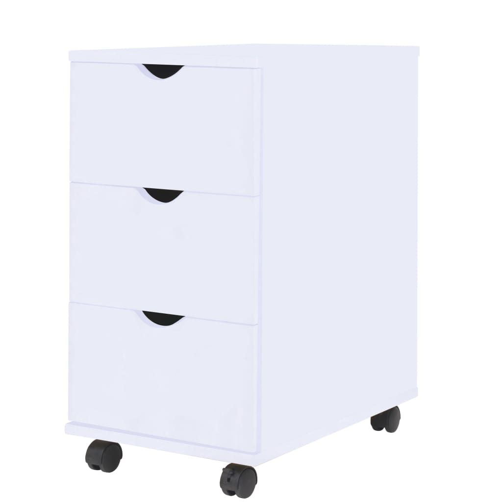 Συρταριέρα Λευκή 33 x 45 x 60 εκ. - Pakobazaar