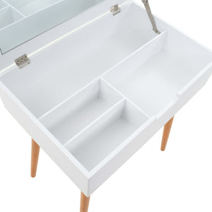 Μπουντουάρ με Καθρέφτη 60 x 40 x 75 εκ. από MDF - PAKOBAZAAR