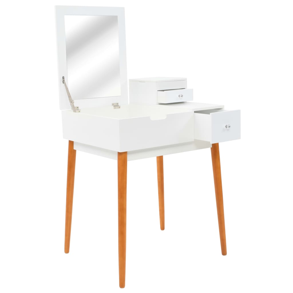 Μπουντουάρ με Καθρέφτη 60 x 50 x 86 εκ. από MDF - PAKOBAZAAR