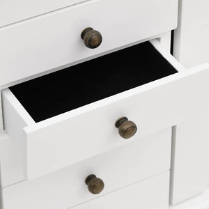 Κοσμηματοθήκη με Καθρέφτη 25 x 13,5 x 34 εκ. από MDF - Pakobazaar