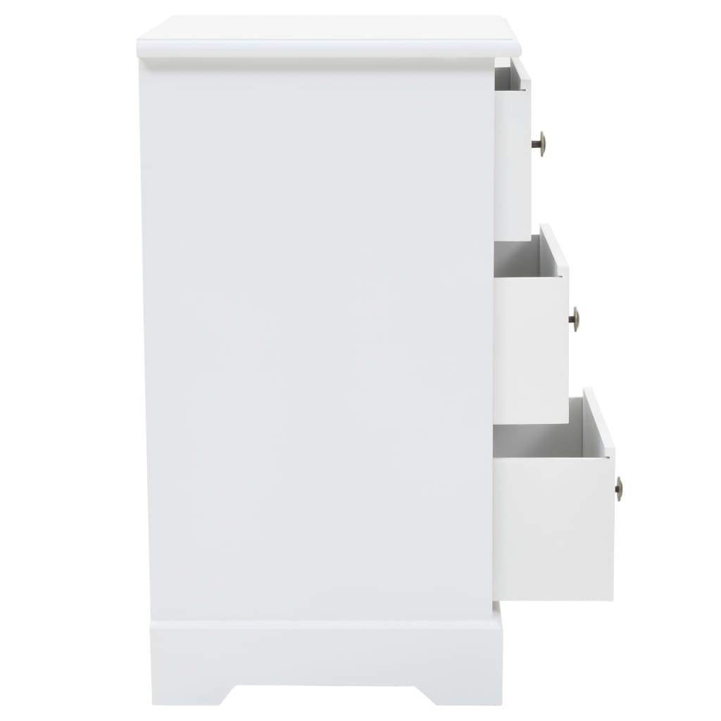 Κομοδίνο 35 x 32 x 59 εκ. από MDF και Ξύλο Πεύκου - PAKOBAZAAR